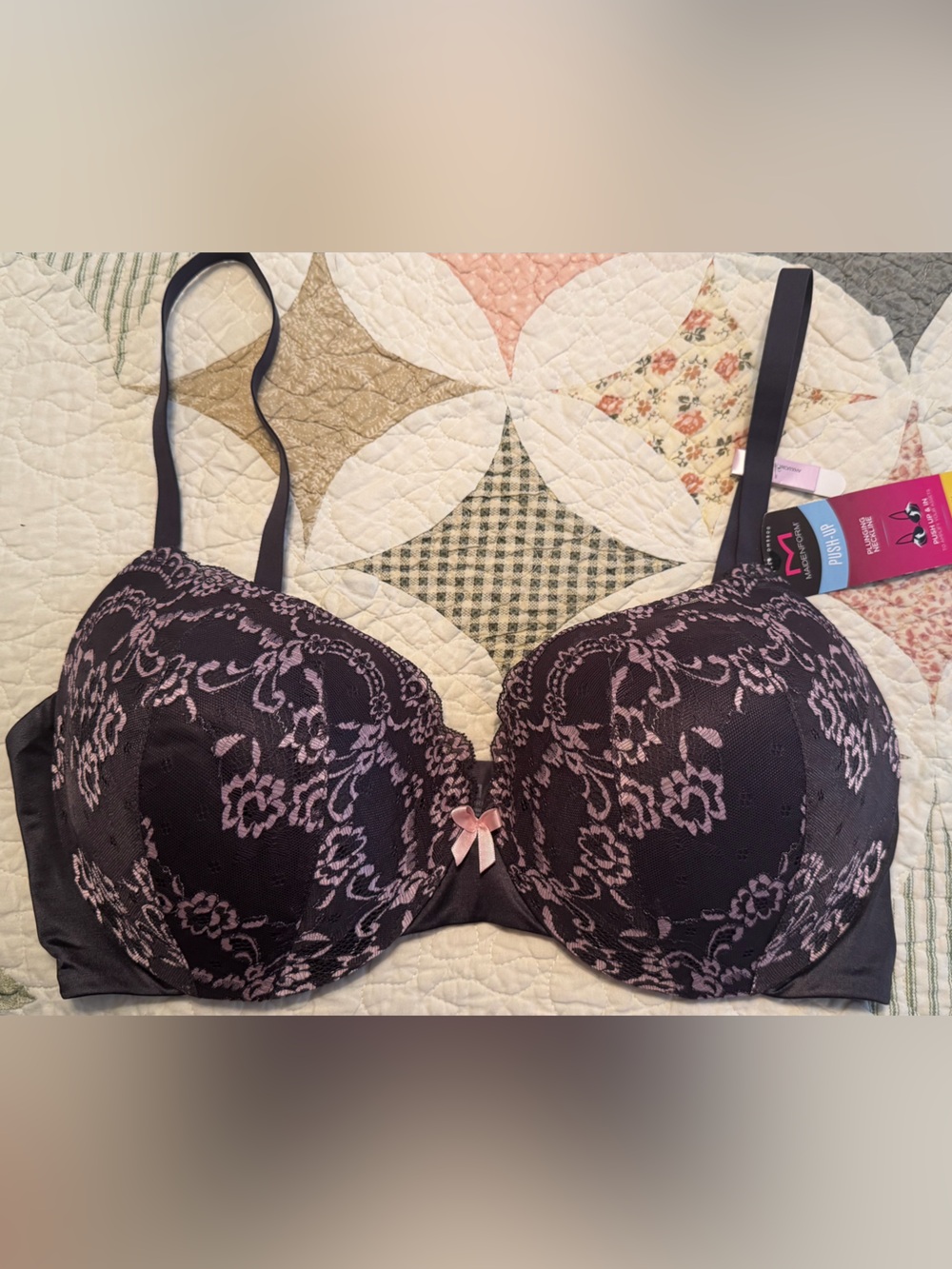 NWT - Maidenform Push-up Bra 38D